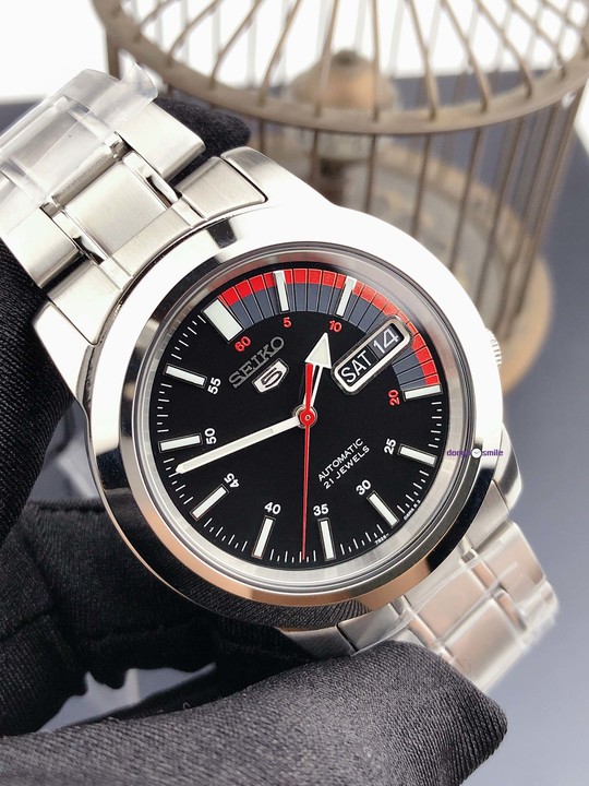 Đồng hồ Seiko 5 automatic 21 jewels chính hãng SNKK31K1 - Smile Watch