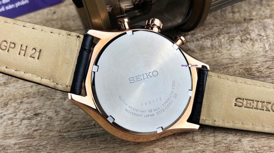Seiko solar chronograph V175 SSC566 - Smile Watch