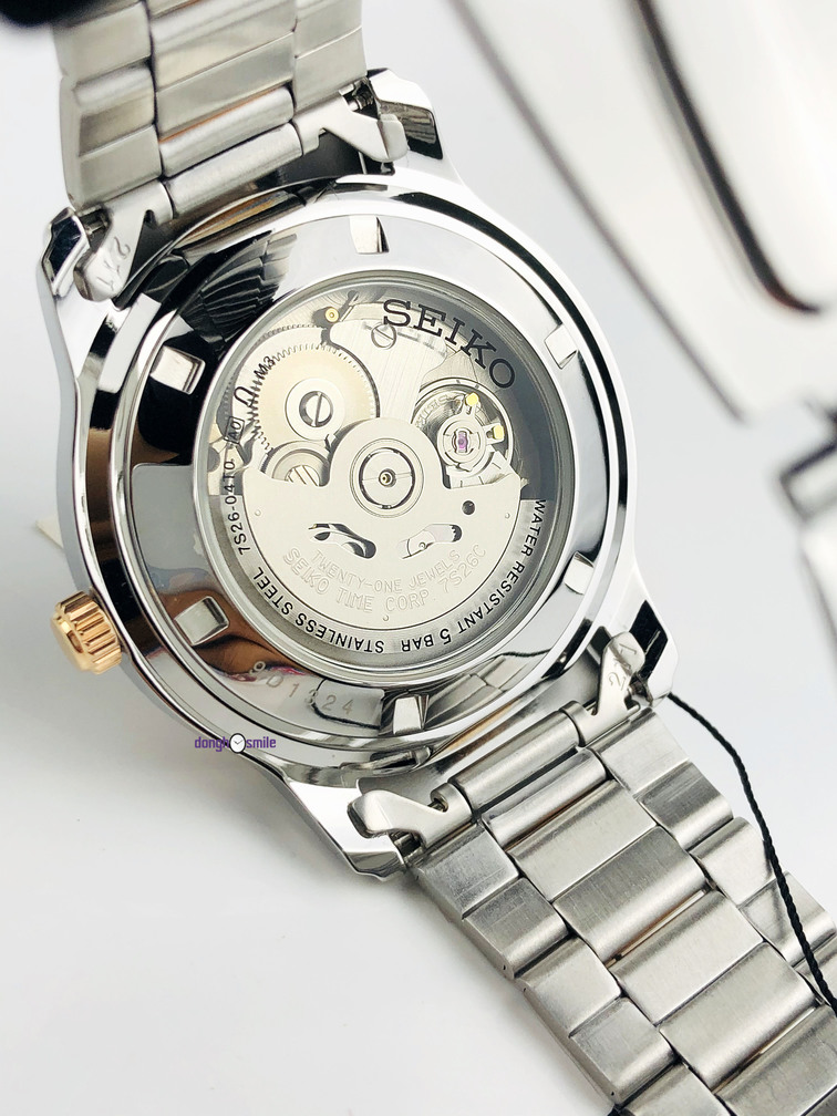 Đồng hồ Seiko water resistant 5 bar SNKP18K1 - Smile Watch