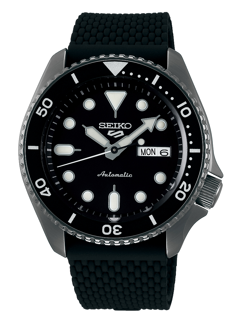 Seiko 5 Sport Automatic 24 Jewels Full đen SRPD65K2 - Smile Watch