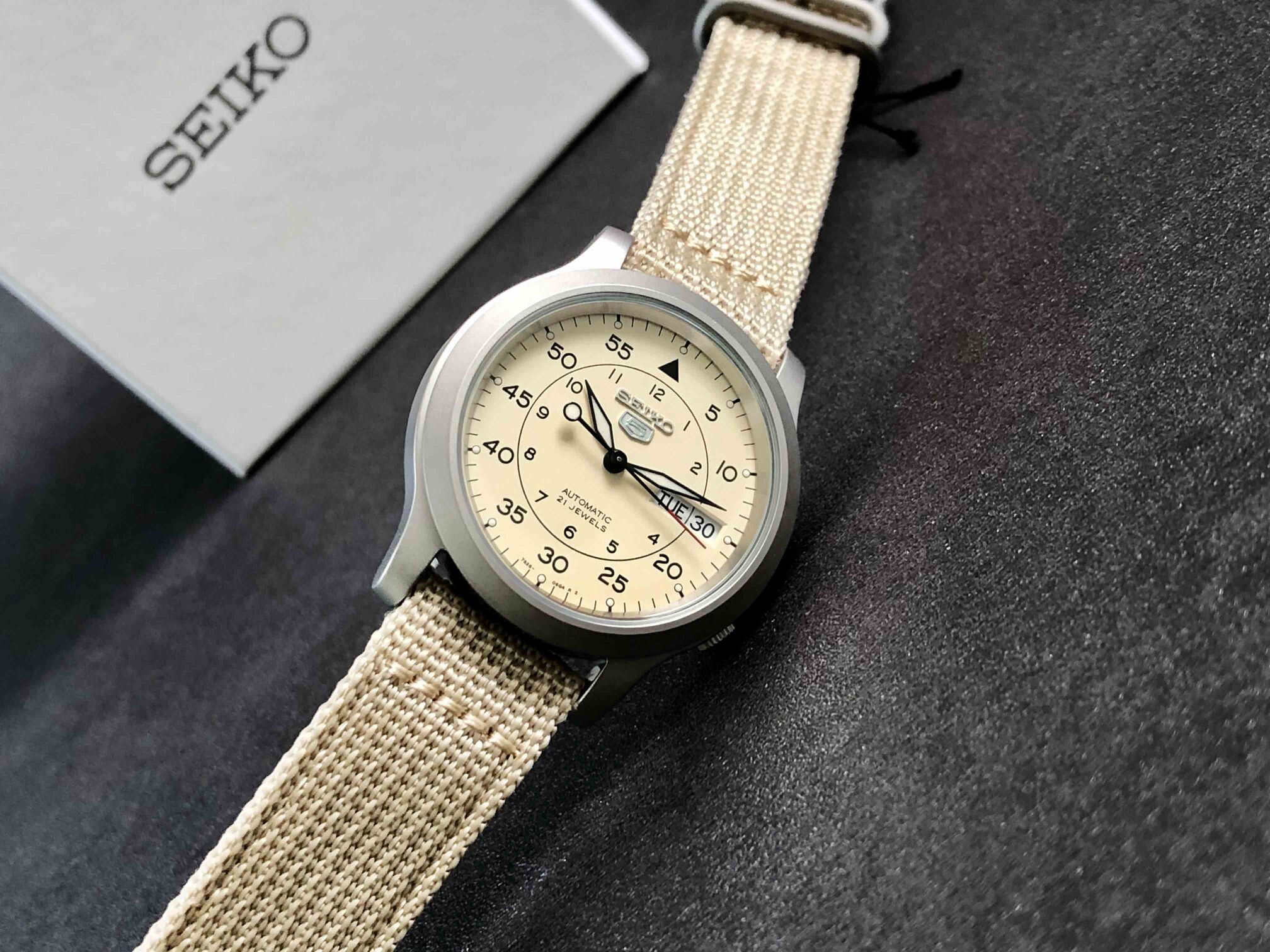 Seiko 5 Military Automatic Watch SNK803K2 - Smile Watch