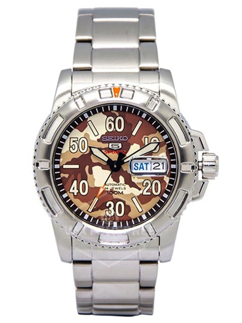 Seiko 5 Sports 42mm Automatic 4R36 24 Jewels SRP221K1 - Smile Watch