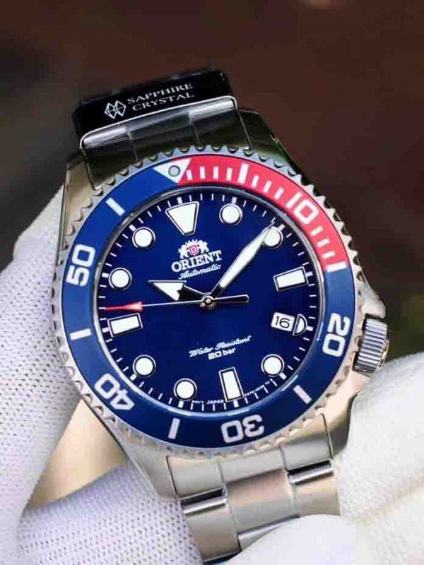 Orient New Triton Pepsi RAAC0K03L10B To Ngầu Smile Watch