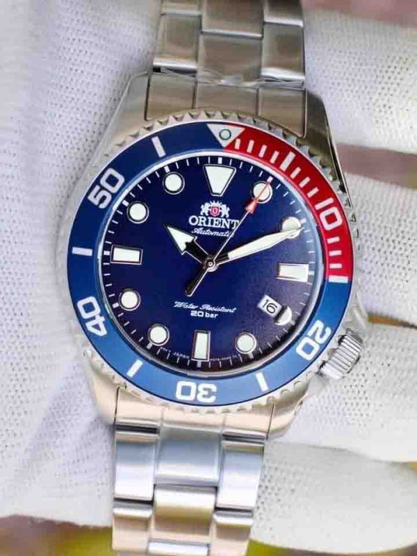 Orient New Triton Pepsi RAAC0K03L10B To Ngầu Smile Watch