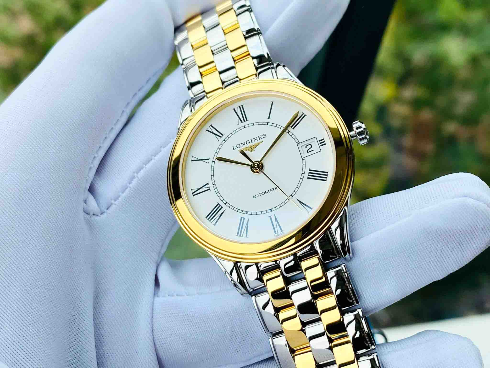 Longines Flagship L4.774.3.21.7 L47743217 Two Tone 36mm